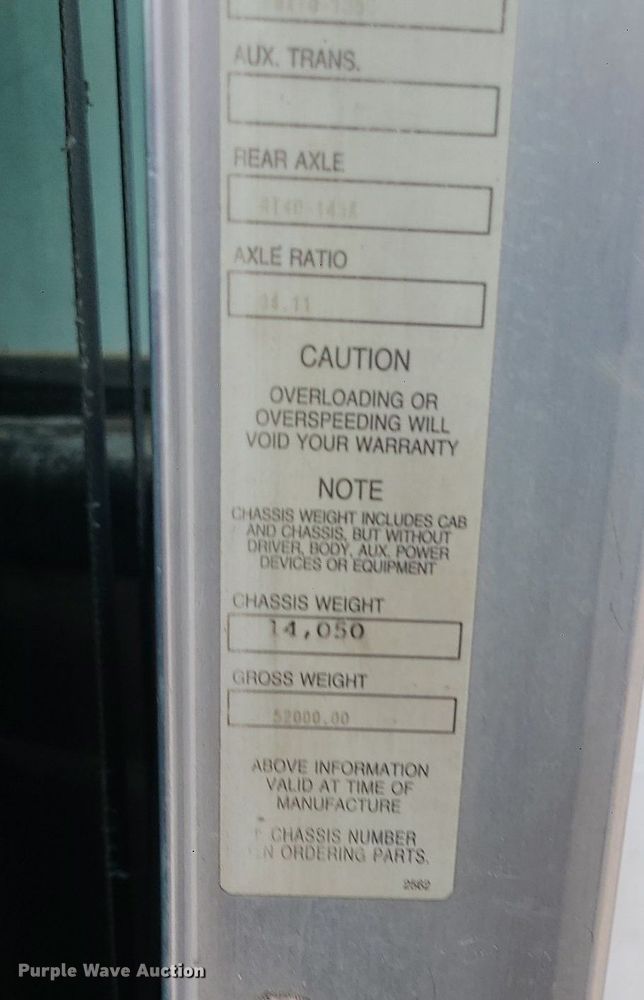 image for item DR7867 1998 Kenworth T800 dump truck