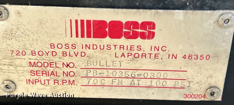 image for item DS0818 Boss Bullet air compressor