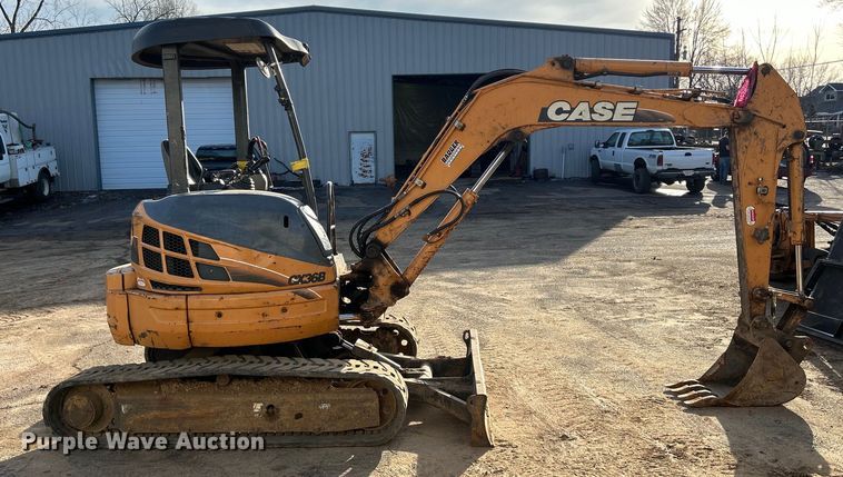image for item DS0820 2012 Case CX36B mini excavator