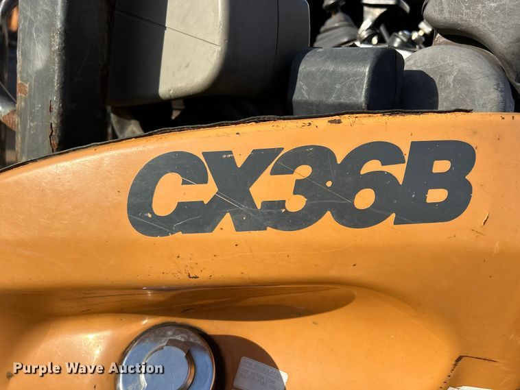 image for item DS0820 2012 Case CX36B mini excavator