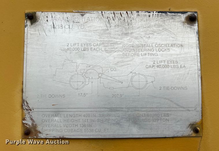 image for item DS2925 1985 Caterpillar 621B conventional scraper 