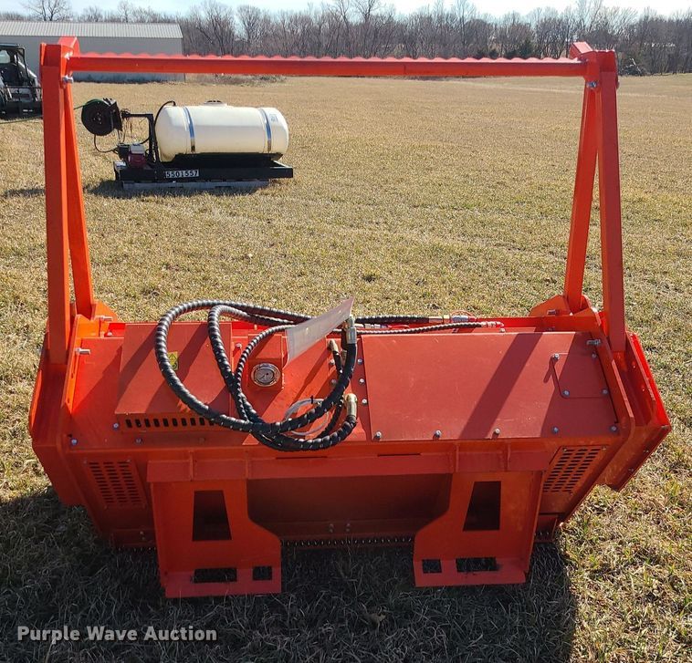 image for item DS7343 2023 Topcat SSFM81 skid steer mulcher