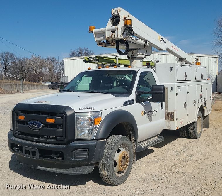 image for item DS7345 2016 Ford F450 Super Duty XL bucket truck