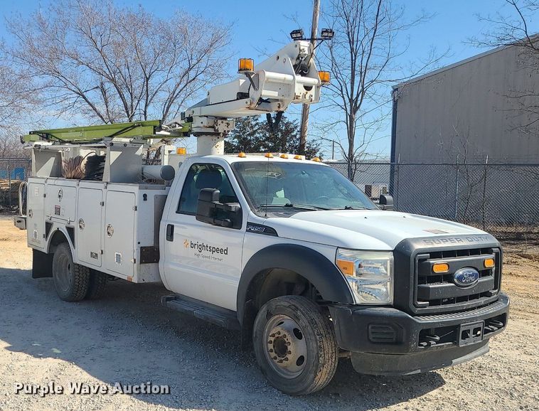 image for item DS7345 2016 Ford F450 Super Duty XL bucket truck