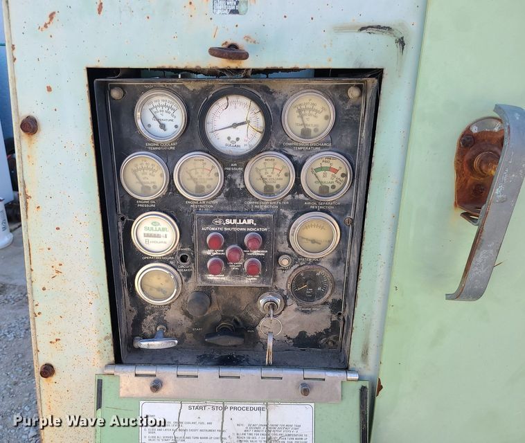 image for item DS7354 Sullair 750DTQCAT air compressor