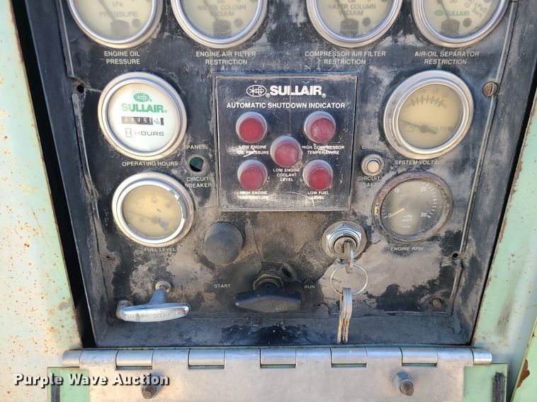 image for item DS7354 Sullair 750DTQCAT air compressor