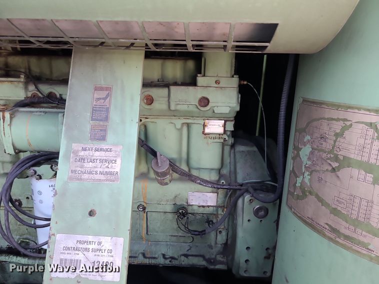 image for item DS7354 Sullair 750DTQCAT air compressor