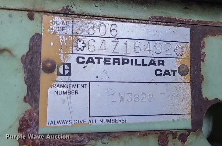 image for item DS7354 Sullair 750DTQCAT air compressor