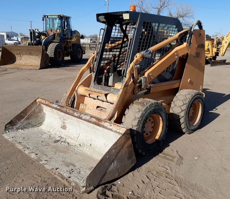 image for item DV9839 2006 Case 450 skid steer loader