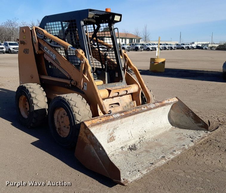 image for item DV9839 2006 Case 450 skid steer loader