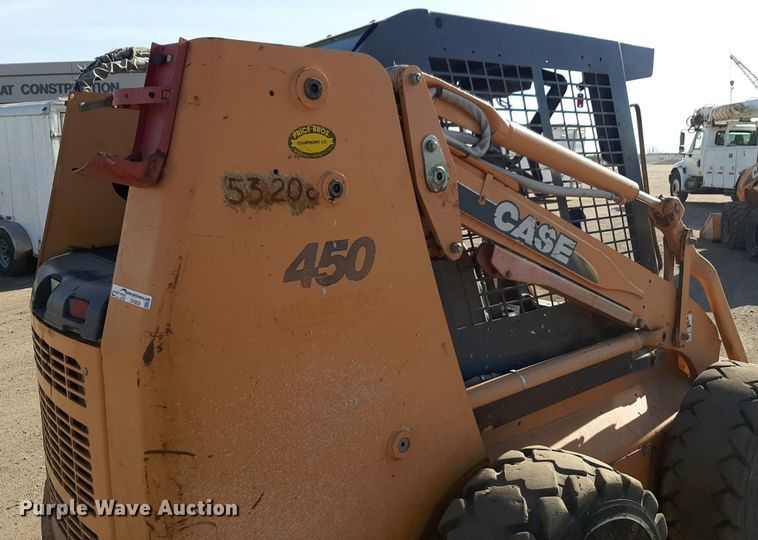 image for item DV9839 2006 Case 450 skid steer loader