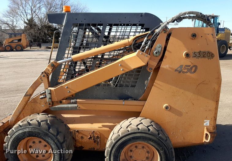 image for item DV9839 2006 Case 450 skid steer loader