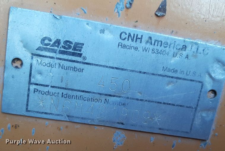 image for item DV9839 2006 Case 450 skid steer loader