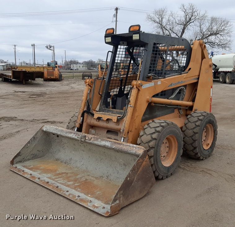 image for item DV9842 2002 Case 75XT skid steer loader