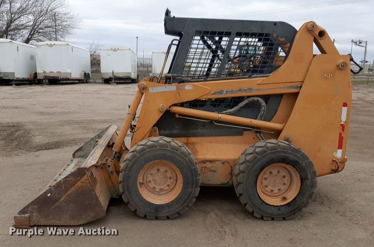 image for item DV9842 2002 Case 75XT skid steer loader