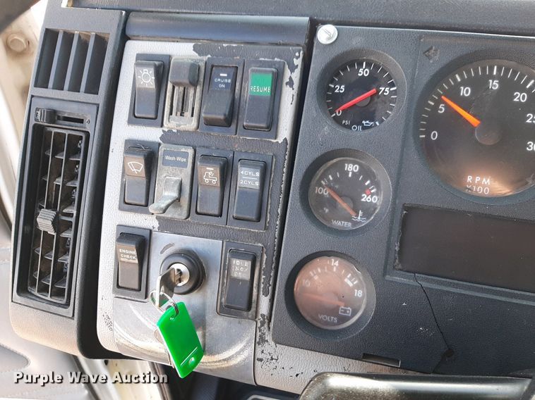 image for item DV9845 1996 Freightliner FL112 flatbed truck