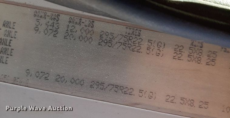 image for item DV9845 1996 Freightliner FL112 flatbed truck