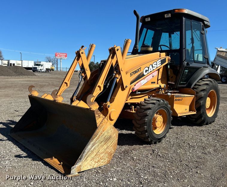 image for item EG1236 2010 Case 570MXT industrial tractor