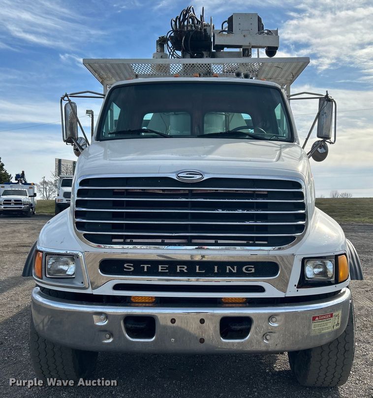 image for item EG1252 2002 Sterling L-Line crane truck