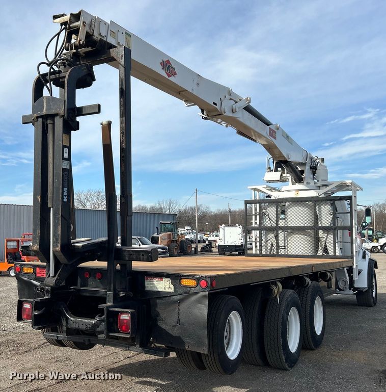 image for item EG1252 2002 Sterling L-Line crane truck