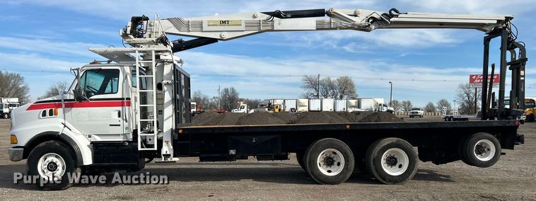 image for item EG1252 2002 Sterling L-Line crane truck