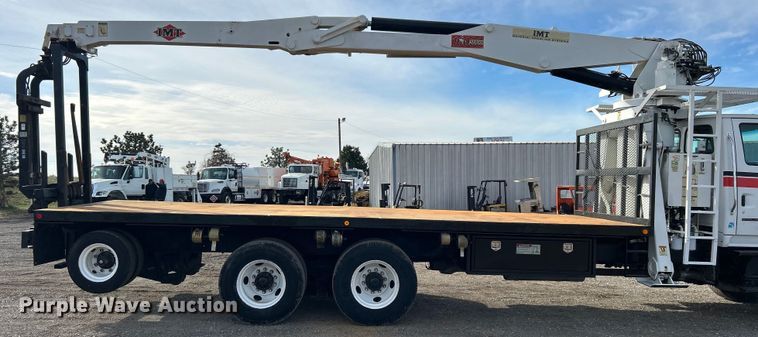 image for item EG1252 2002 Sterling L-Line crane truck