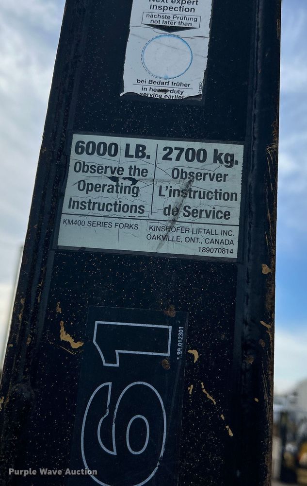 image for item EG1252 2002 Sterling L-Line crane truck