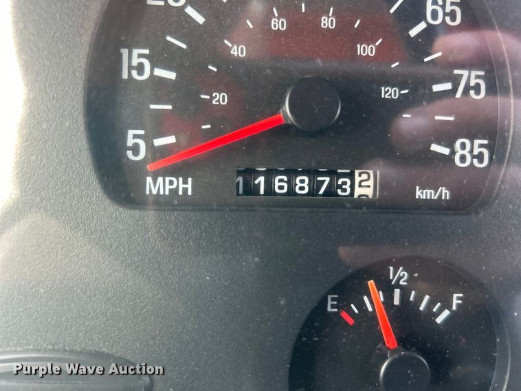 image for item EG1252 2002 Sterling L-Line crane truck