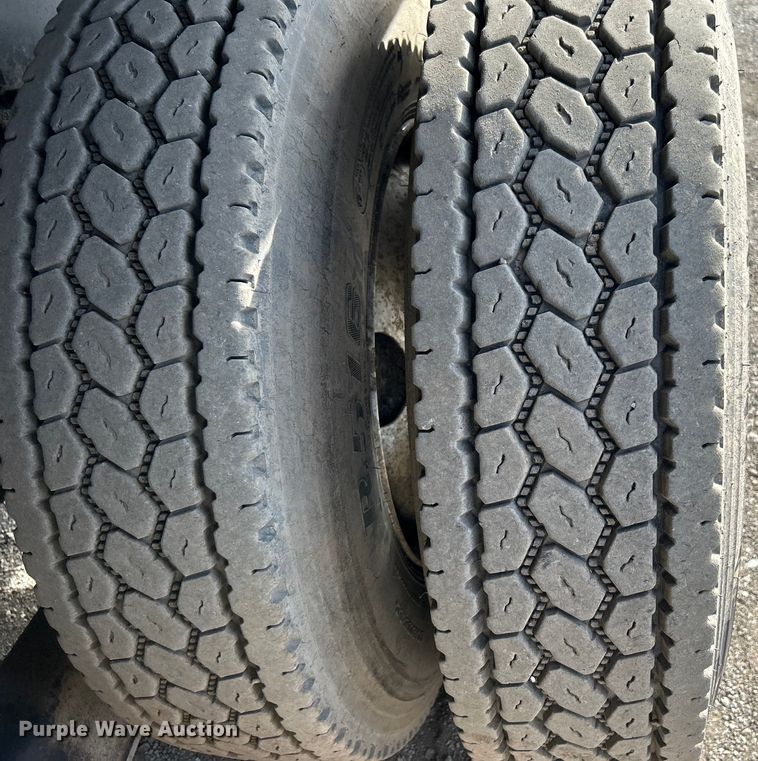 image for item EG1252 2002 Sterling L-Line crane truck