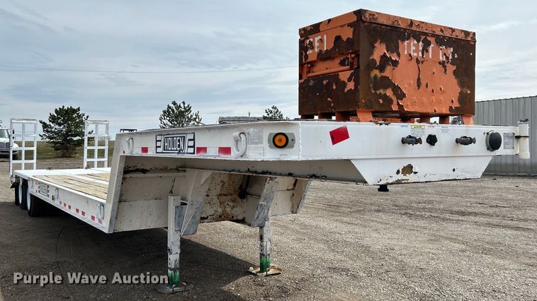 image for item EG1255 2014 Holden HLB25 drop deck equipment trailer