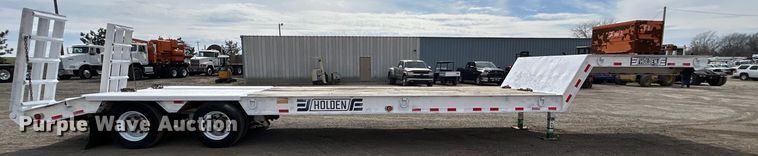 image for item EG1255 2014 Holden HLB25 drop deck equipment trailer