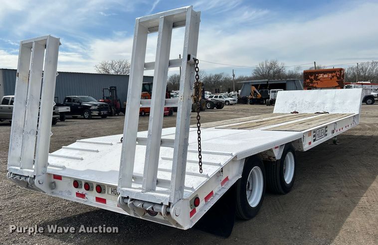 image for item EG1255 2014 Holden HLB25 drop deck equipment trailer