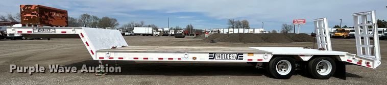 image for item EG1255 2014 Holden HLB25 drop deck equipment trailer