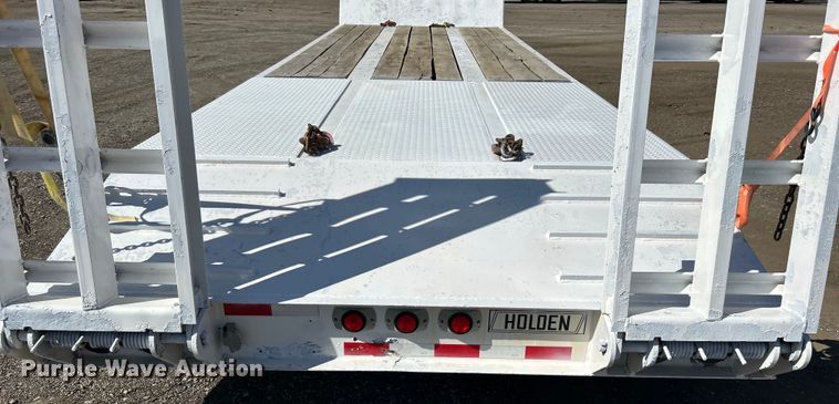 image for item EG1255 2014 Holden HLB25 drop deck equipment trailer