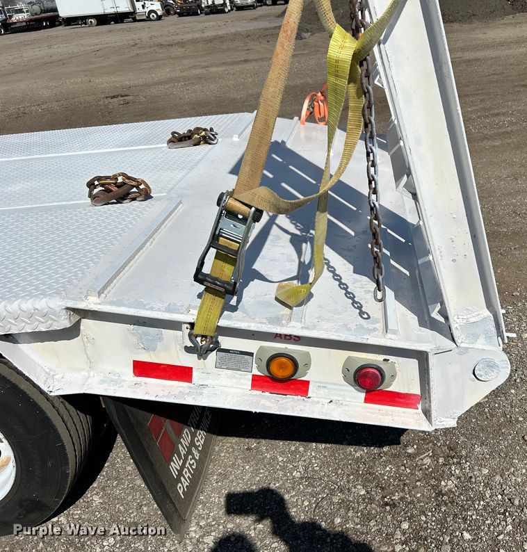 image for item EG1255 2014 Holden HLB25 drop deck equipment trailer