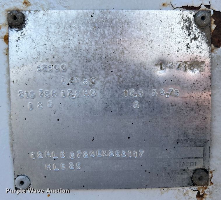 image for item EG1255 2014 Holden HLB25 drop deck equipment trailer