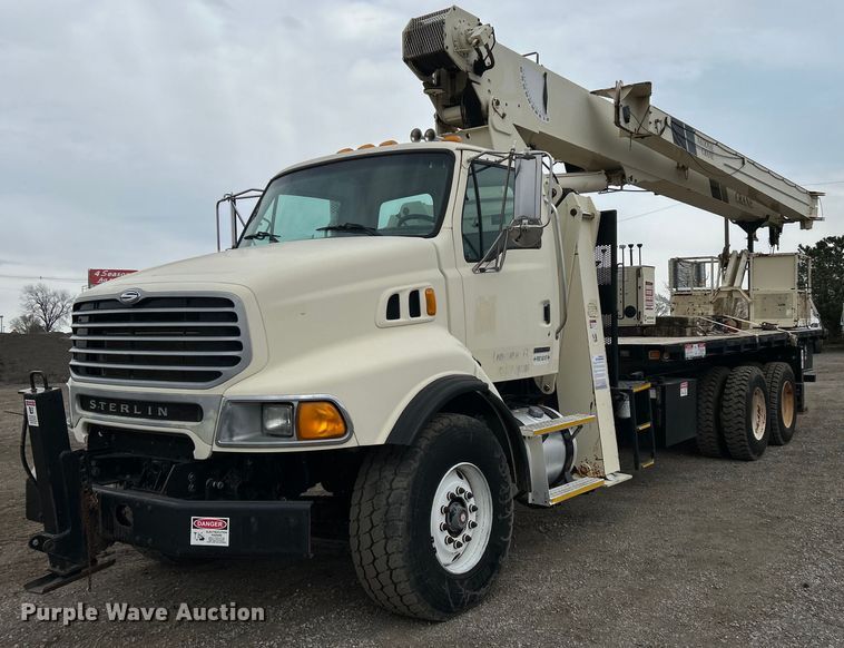 image for item EG1263 2006 Sterling L-Line crane truck