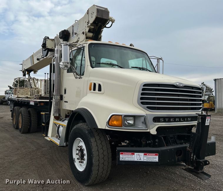 image for item EG1263 2006 Sterling L-Line crane truck