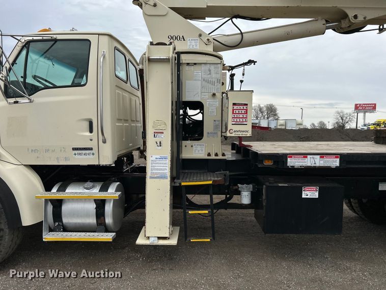 image for item EG1263 2006 Sterling L-Line crane truck