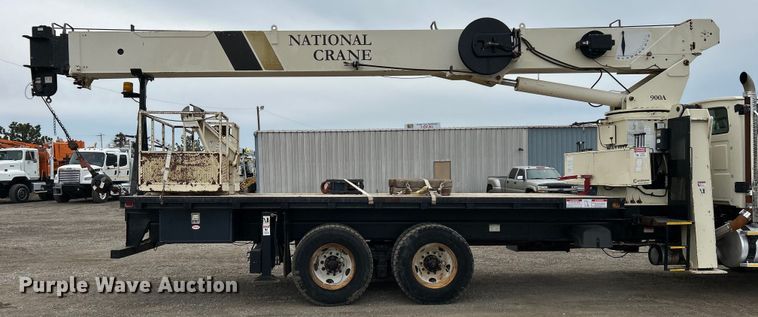 image for item EG1263 2006 Sterling L-Line crane truck