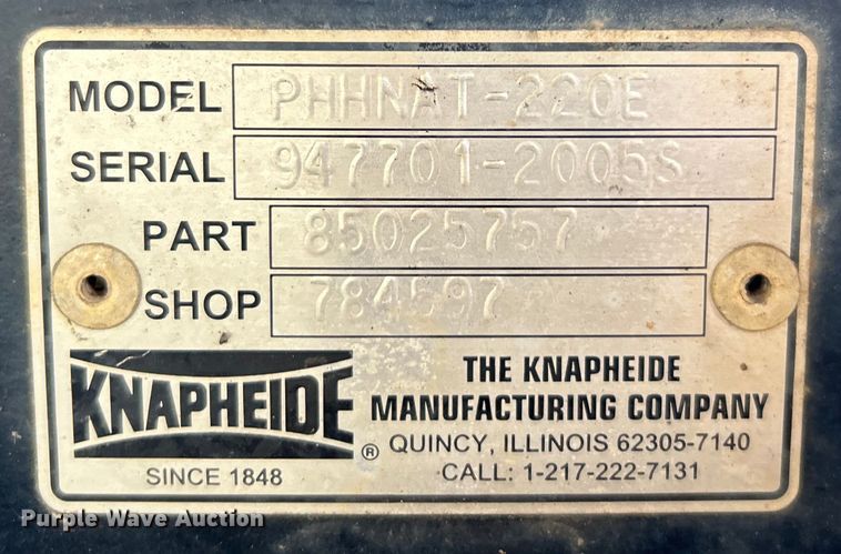 image for item EG1263 2006 Sterling L-Line crane truck