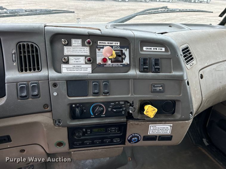 image for item EG1263 2006 Sterling L-Line crane truck