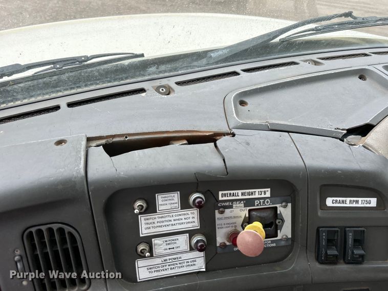 image for item EG1263 2006 Sterling L-Line crane truck