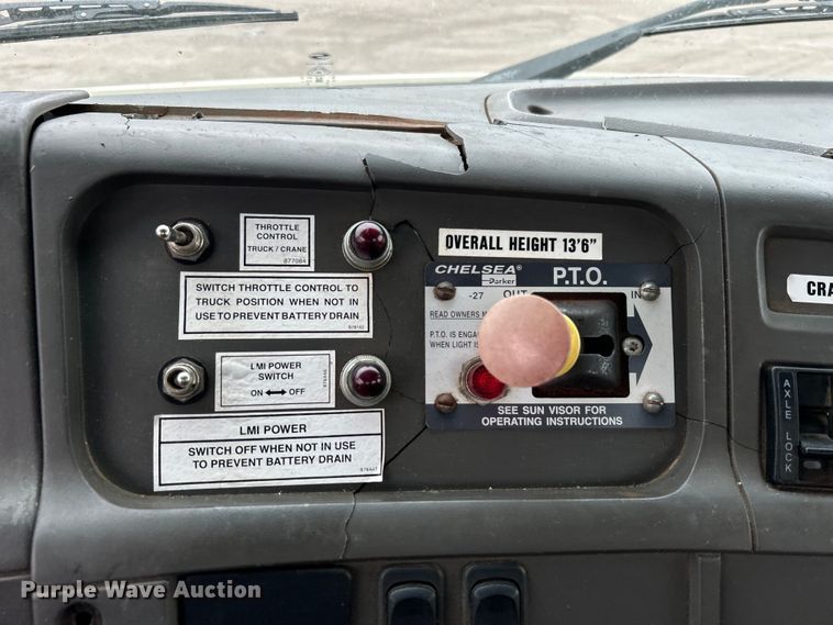 image for item EG1263 2006 Sterling L-Line crane truck