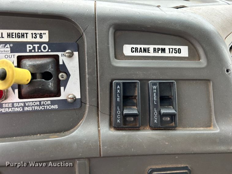 image for item EG1263 2006 Sterling L-Line crane truck