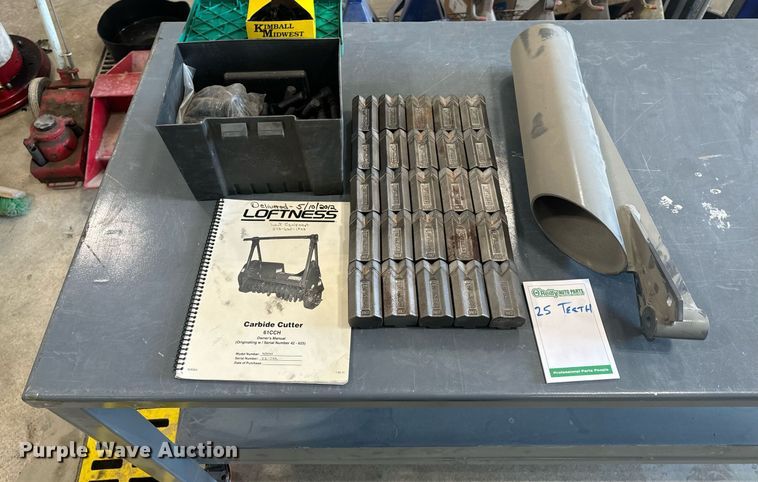 image for item EH6517 Loftness N28344 skid steer mulcher