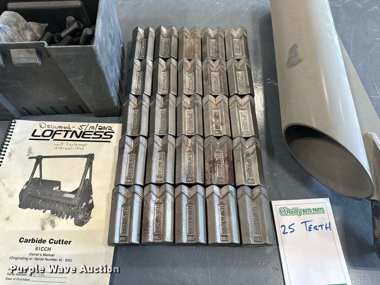 image for item EH6517 Loftness N28344 skid steer mulcher