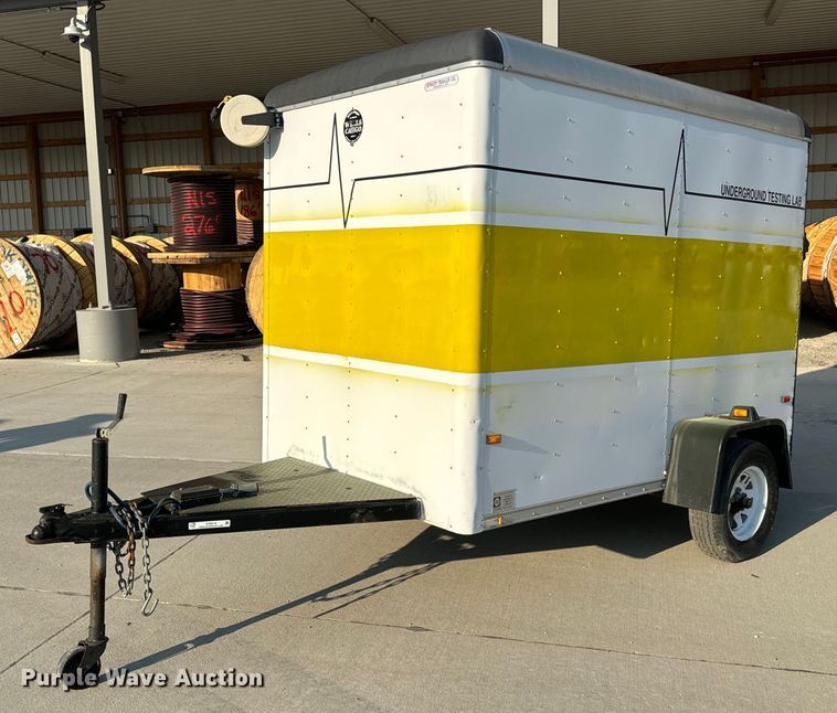 image for item EH6518 1994 Wells Cargo SW8 enclosed cargo trailer