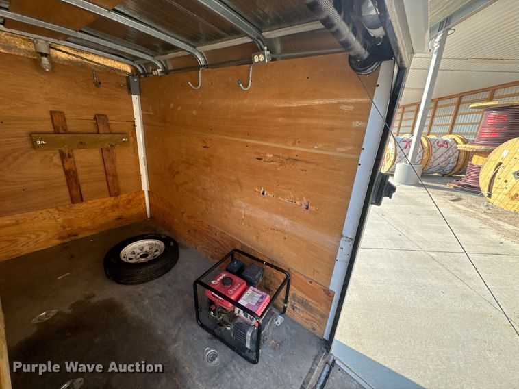 image for item EH6518 1994 Wells Cargo SW8 enclosed cargo trailer