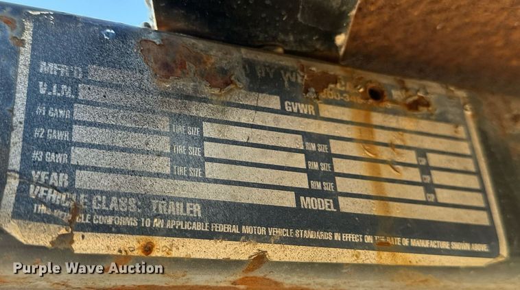 image for item EH6518 1994 Wells Cargo SW8 enclosed cargo trailer